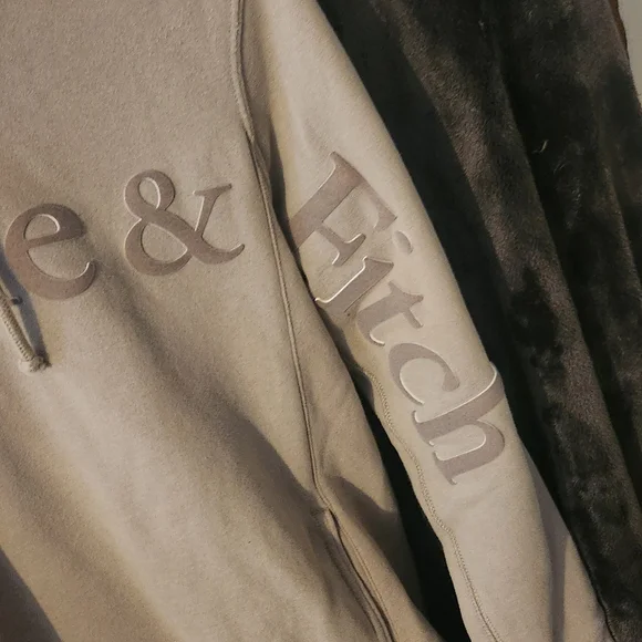 Abercrombie & Fitch Light Tan Hoodie - Picture 4 of 5
